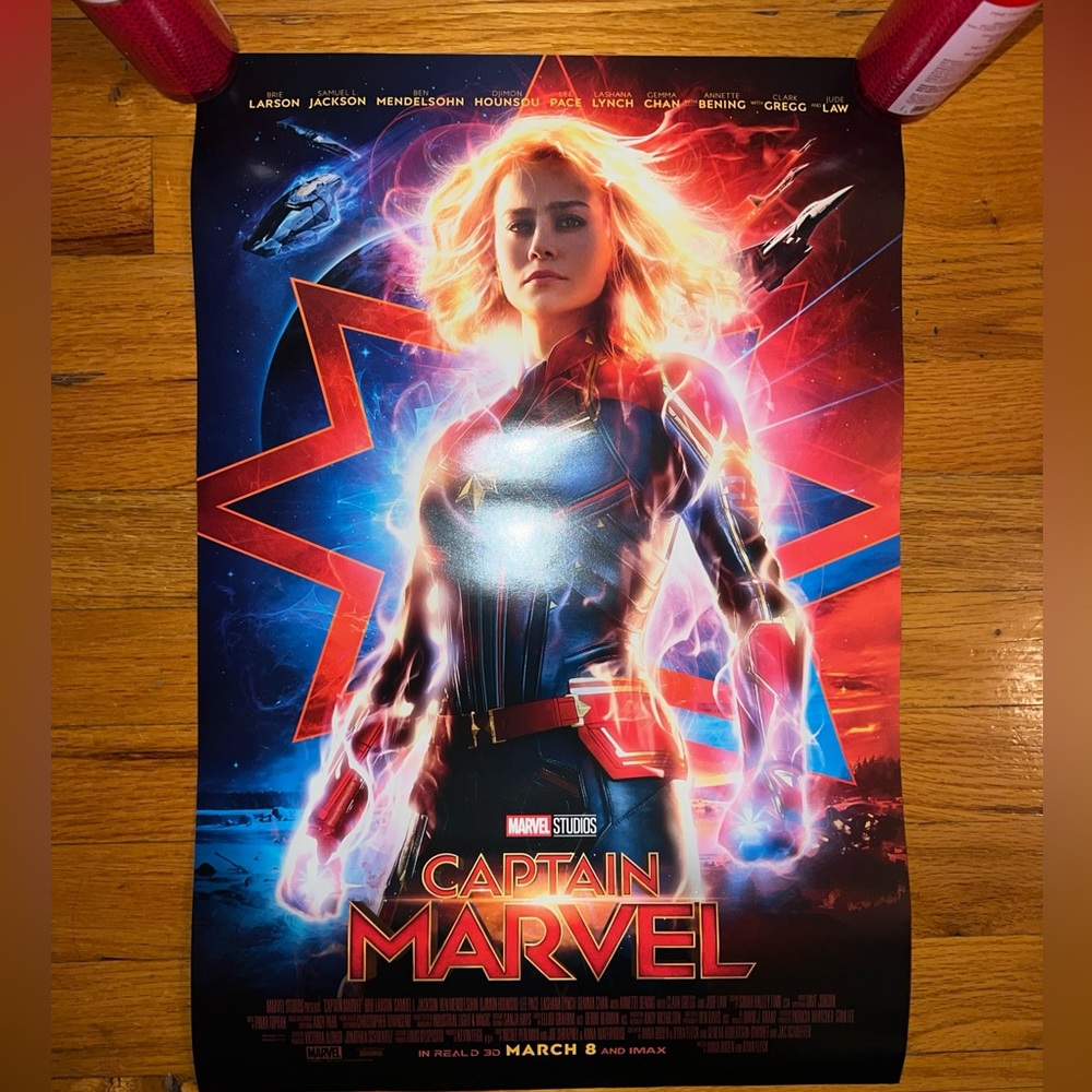 Brand New Captain Marvel Posters